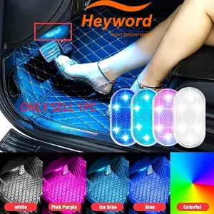 Add a touch of light to your vehicle with this rechargeable LED automotive touch light, perfect for use in cars, trucks, and vans