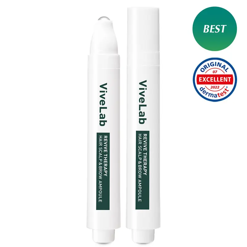 Rosemary & Multi-Peptide Roll-On Scalp Serum for Hair Density | Precision Spot Care Applicator | Clinical Blend for Thicker, Healthier Looking Hair | ViveLab