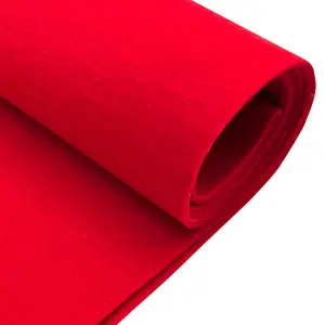Felt Fabric |  1.6mm Thick Felt By The Yard | Red