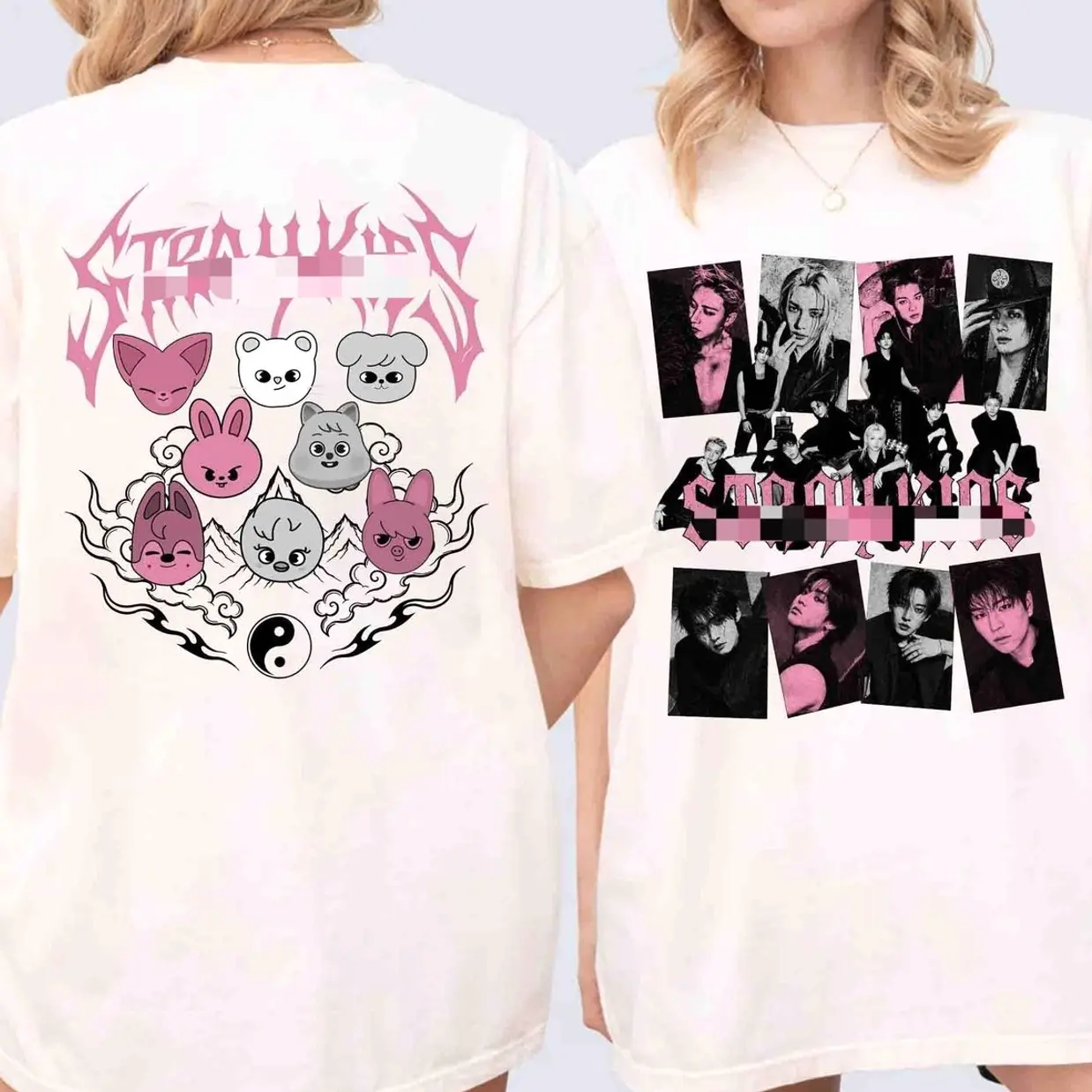 SKZ Inspired Vintage Graphic T-Shirt, K-Pop Boy Group Fan Tee, Retro Concert Style Shirt, Unisex Casual Streetwear Gift, Viral TikTok Style