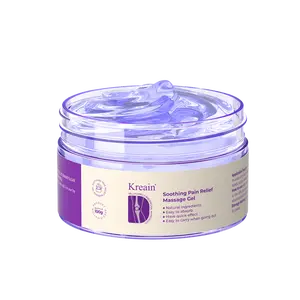 Kreain Soothing Pain Relief Massage Gel - Plant-Based Ingredients & Sodium Chondroitin Sulfate for Joint Nourishment & Soreness Relief-01 Natural Pain Relief Gel-02