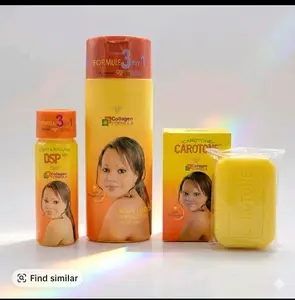 3PCS SET Carrots Extract Body 1 Bar soap, Body Lotion, 1oil Moisturizing Hydrating