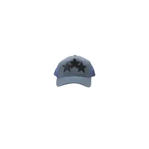 3 STAR TRUCKER HAT "Blue / Black" MAH003 137