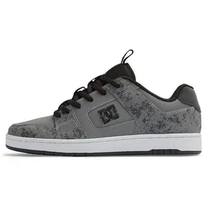 DC Shoes Canvas Low-Top Skate Shoes for Men and Women with Slip-Resistant and Cushioned Soles in Dark Gray Trending Shoes, House White Official Shoes to Get / Maison Mihara