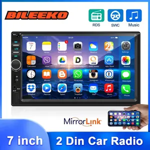 2din Smart Car Screen, Double Din Touchscreen, Sync Phone Apps, Drive & Watch Movies, Navigation Ready, Universal Fit, Abs Material, Car Mp5 Player