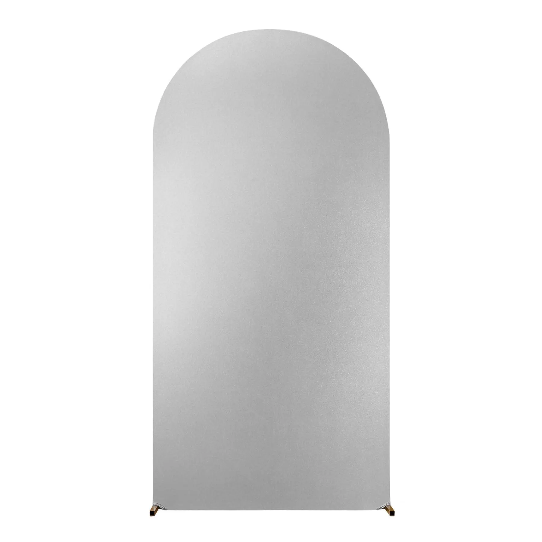 GARVEE Lightweight Round-Top Spandex Arch Cover - Stretchy Fitted Glitter Cover for Indoor Furniture Decoration, Wedding Events