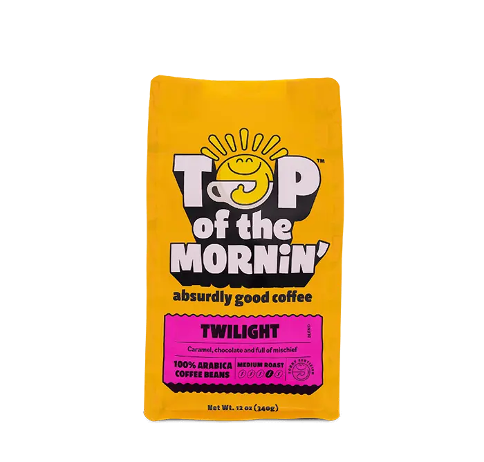 Twilight Medium Roast Coffee | 12oz | Whole Bean & Ground