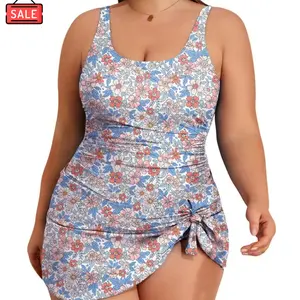 2026 NEW Plus Size Swimdress for Women One Piece Swimsuit Tummy Control Swim Dresses Skirt Bathing Suit Outdoorfun Plussizefashion Dress Summerfashion #Outdoorfun
