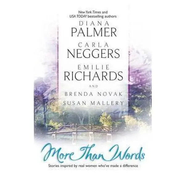 Used Harlequin Paperback Book - More Than Words: The Greatest Gift, Close Call, Hanging by a Thread, Small Packages, Built to Last by Diana Palmer & Multiple Authors (English, 384pp, 0.71 lb) - For Book Lovers