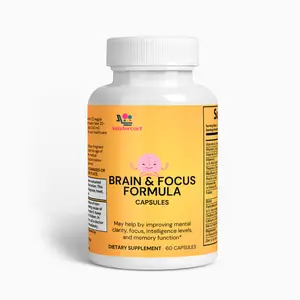 Advanced Focus and Energy Formula  - Zinc Dietary Supplement for Focus and Cognitive Performance Healthcare Vitamin