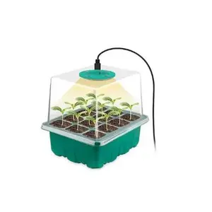 LED Grow Light with Seed Starter Tray - High-Quality Lighting for Seed Germination, Ideal for Seedlings