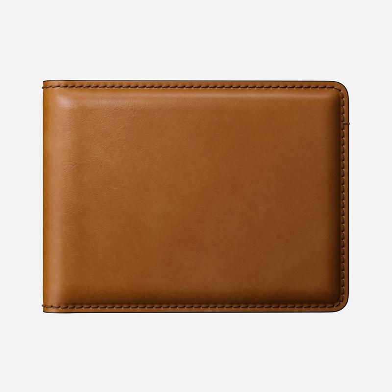 Bifold Wallet - English Tan | Nomad Leather