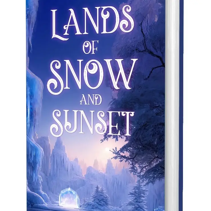 Lands of Snow and Sunset - Signed Paperback Soft Cover romance books book fantasy bookseries spicy romance