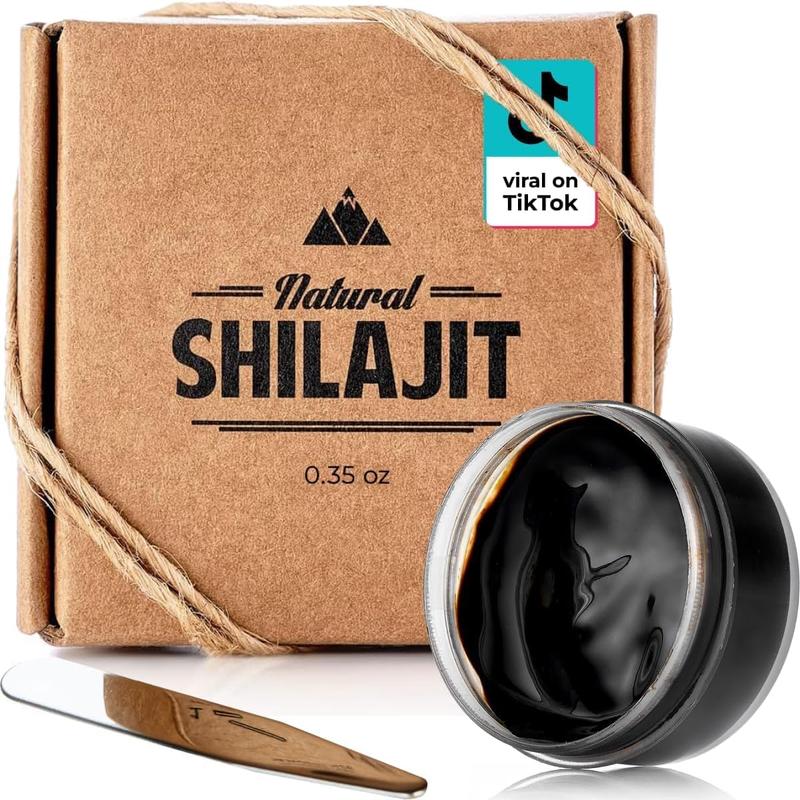 Natural Shilajit Resin 10g - 100% Pure Shilajit for Men & Women - Plant Based Nutrients for Energy, Immune Support & Vitality