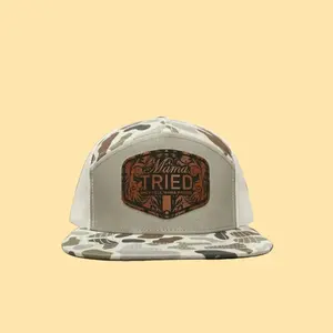 Mama Tried Duck Camo Trucker Hat 2026 Edition – Retro Hunting Mesh Snapback Cap | Outdoor Country Streetwear Hat for Men & Women