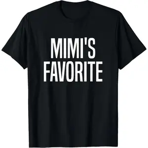 100% Cotton Mimi's Favorite Grandchild T-Shirt