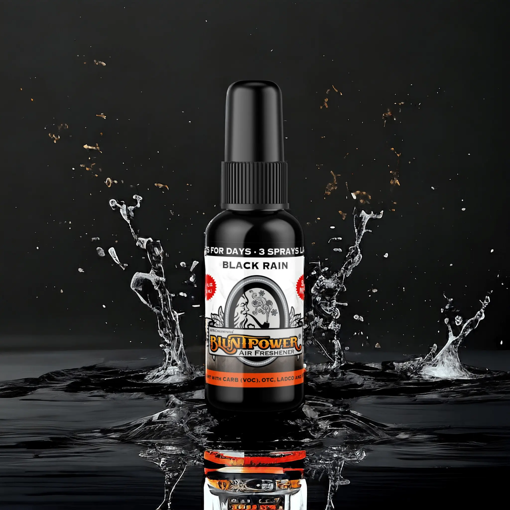 Black Rain Air Freshener Spray Black Rain Air Freshener Spray