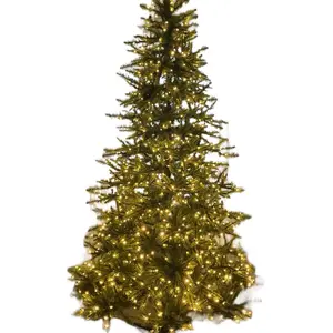 7 1/2 Foot Milford Pine with Twinkle Lights - Festive Home Decor from Walmart