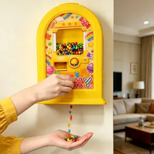 Candy Dispenser Wall Frame, Fun Birthday Gift Idea,Interactive Candy Machine home Decor,Viral TikTok Gift