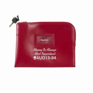 Supreme Leather Money Bag