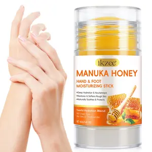 ikzee MANUKA HONEY HAND &FOOT MOISTURIZING STICK,Long-lasting moisturization, suitable for extremely dry skin, with a low-allergy formula, suitable for sensitive skin.