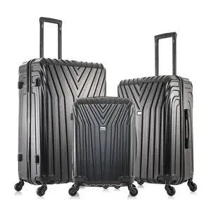 InUsa Vasty Lightweight Hardside Spinner 3-PC Luggage Set