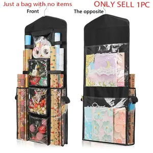 Wrapping Paper Storage, Gift Wrap OrganizerHolder Double-Sided Hanging Gift Bag StorageOrganizer
