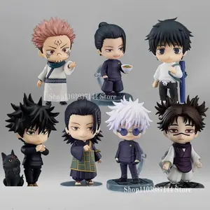 10cm Anime CHOSO Jujutsu Kaisen Mini Geto Figures GSC #2205 Gojo Satoru Figure #1766 Yuta Figurine Sukuna Dolls Toys PVC Model popular