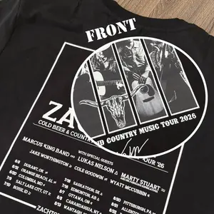 ZT Tour 2026, Country Music, Country Music Fans, Shirt For Fan