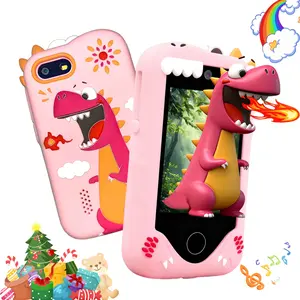 Kids Smart Phone with Dual Camera, Game & Music Player, Toddler Learning Play Toy Cell Phone, Gifts for Gils and Boys, Christmas, Birthday, Age 3-12