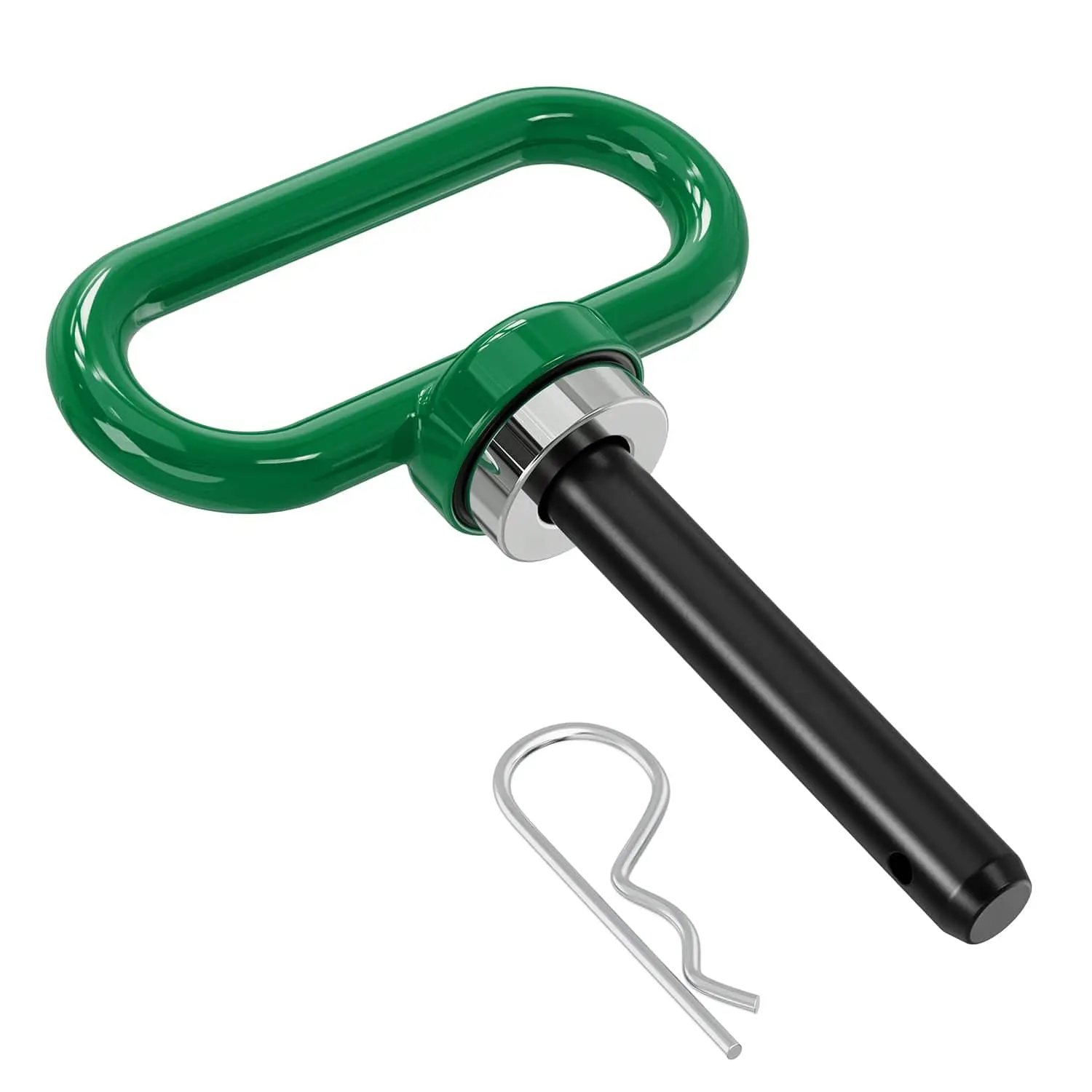 Nilight 1/2 in Dia Heavy-Duty Neodymium Magnetic Trailer Hitch Pin with Steel Core, Magnetic Grip, 1 in Outer Dia, Exquisite Production Technology for Lawn Mower, Tractor Towing Cargo