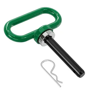 Nilight 1/2 Inch Diameter Heavy Duty Ultra Strong Neodymium Magnet Trailer Hitch Pin Green for Lawn Mower, Tractor, Towing Cargo, ATV Trailer