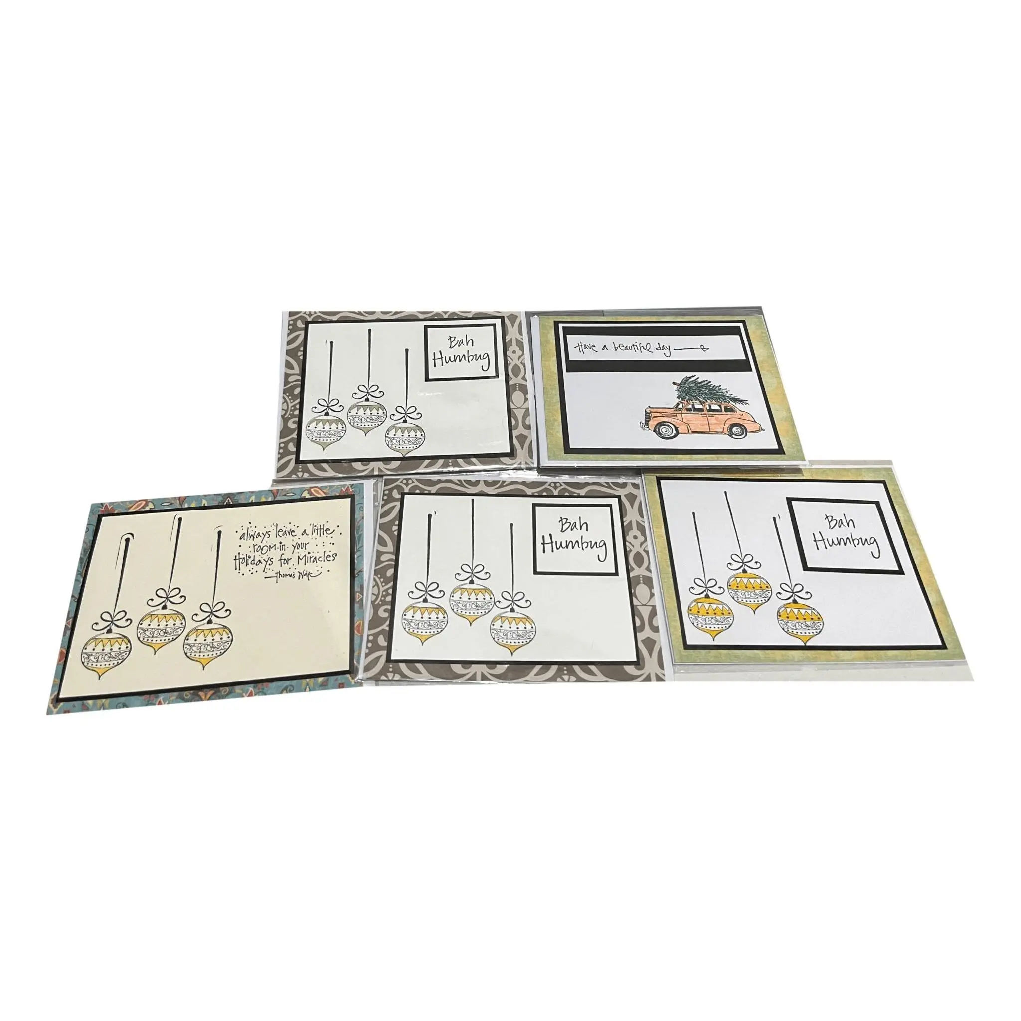 Note Cards Christmas Handcrafted