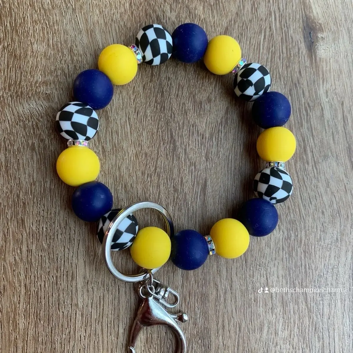 Chase Elliott Silicone Wristlet