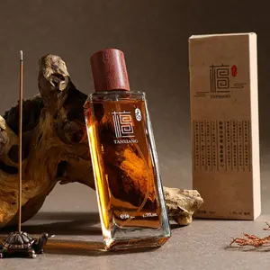 1count 50ML Sandalwood Perfume, Woody Fresh Scent, Long-Lasting Fragrance, Temple Aroma, Unisex, Suitable for All Occasions, Aromatic Woody Scent