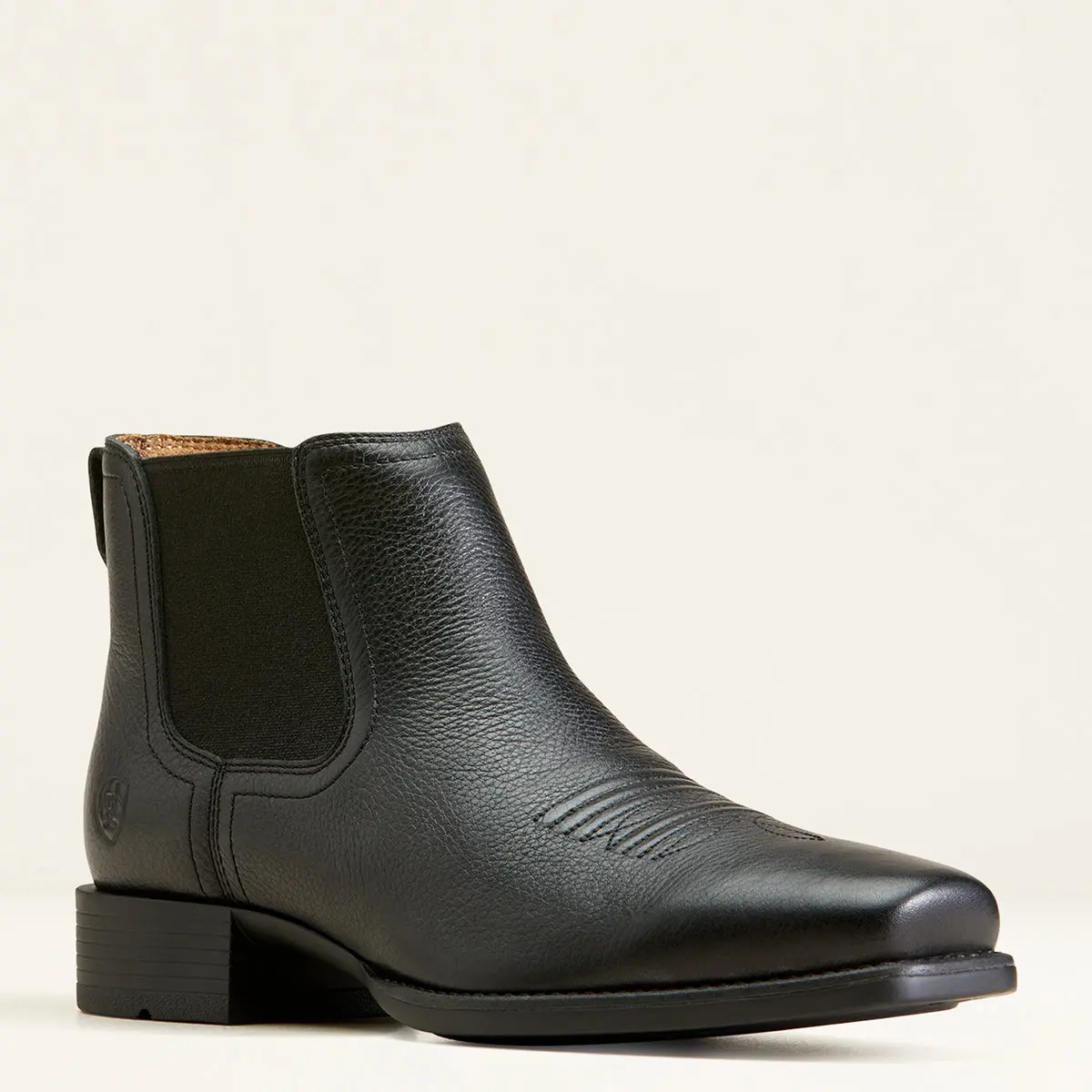 Ariat Booker Ultra Men's Black Square Toe Boots