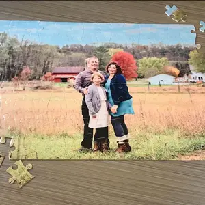 CUSTOM Picture Puzzle 120 Pieces DM ANY PICTURE YOU WANT Perfect for Gifts Keepsakes or Fun Home Activities Personalized with Names Dates Quotes or Themes