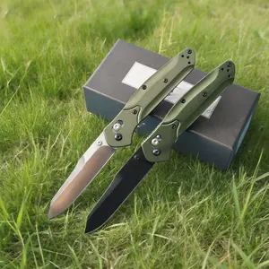 1pc 940 folding knife, aluminum handle, high hardness blade, multifunctional pocket knife, men's daily tools, men's and women's gifts, holiday gifts