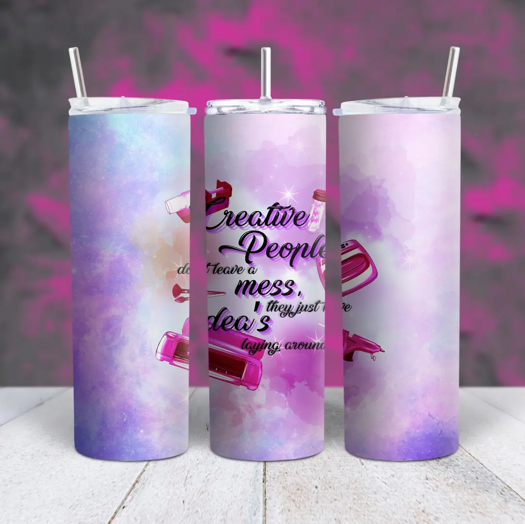 20oz Handmade Personalized Crafty People Tumbler