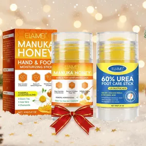 40g/box,ELAIMEIHand & Foot Balm, Deep Moisturizing Honey Stick, Rich in Tea, Aloe Vera, Chamomile, Travel-Friendly Skin Care