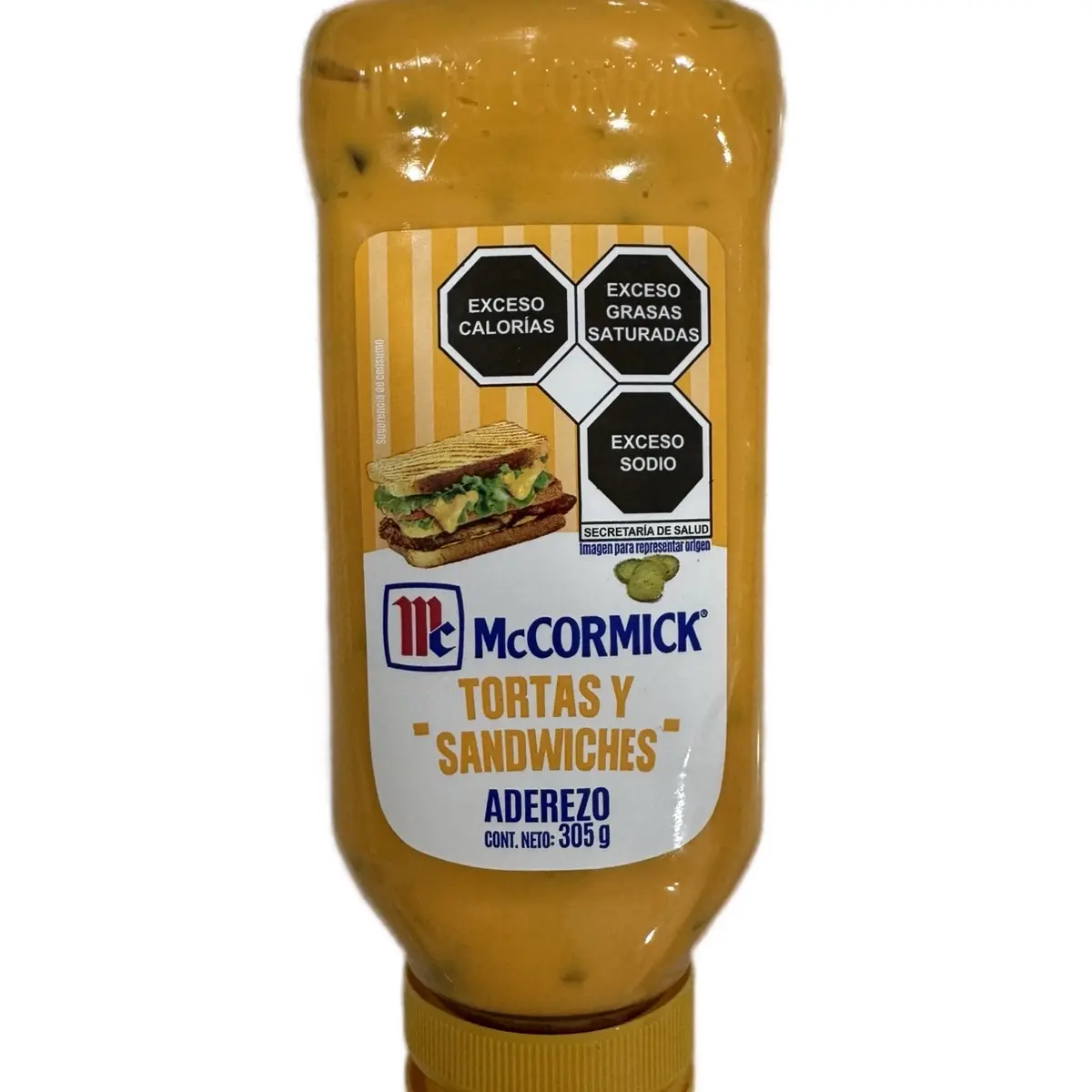 McCormick Aderezo Sabor Tortas y Sandwiches 305g - sandwich Dressing