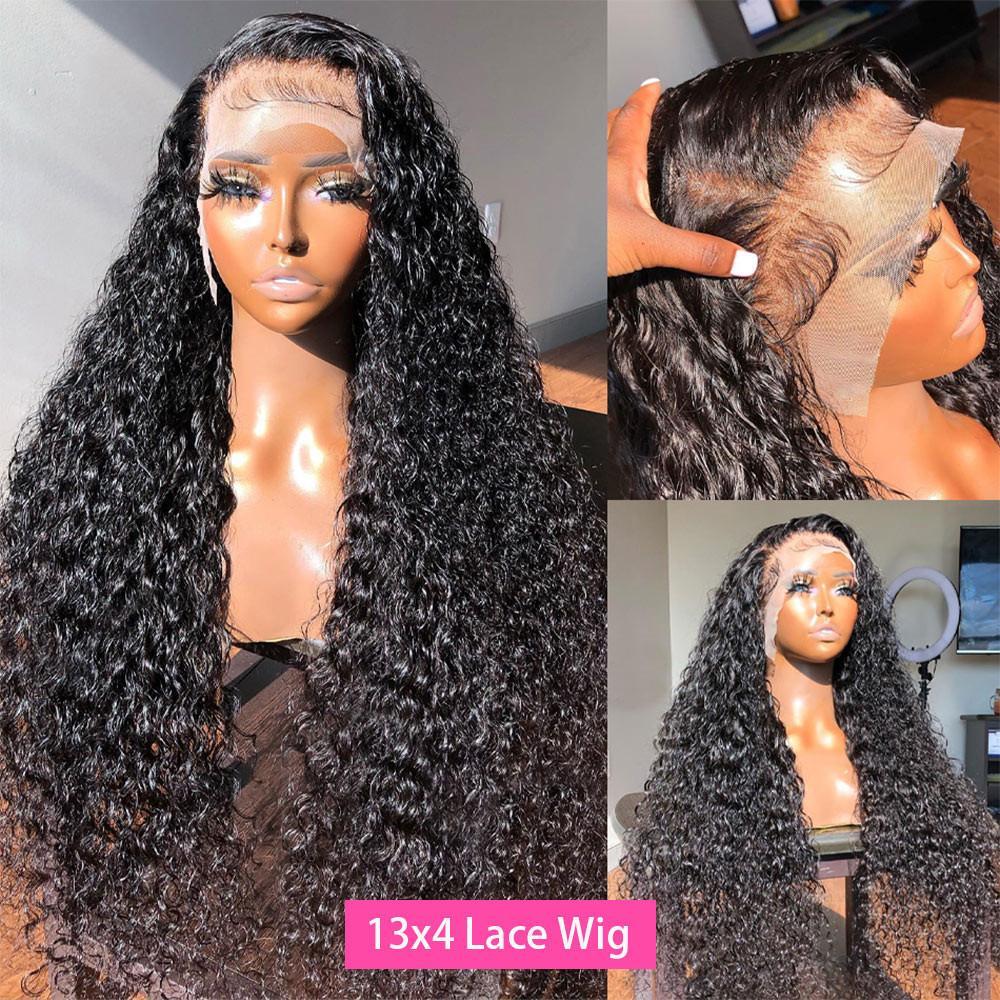 SheReigns Hair Glueless Wig Human Hair Deep Wave 5x5 Pre Cut Lace Wig Human Hair Ready To Wear Lace Closure Wigs for Women 13x4  Transparent Lace Front Wig #TikTokShopFallDealsForYou #TikTokShopHolidayHaul