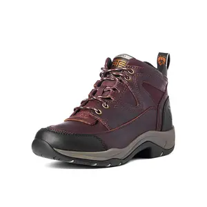 10004138 Ariat Womens Terrain Shoe Lace Up Boot - Cordovan