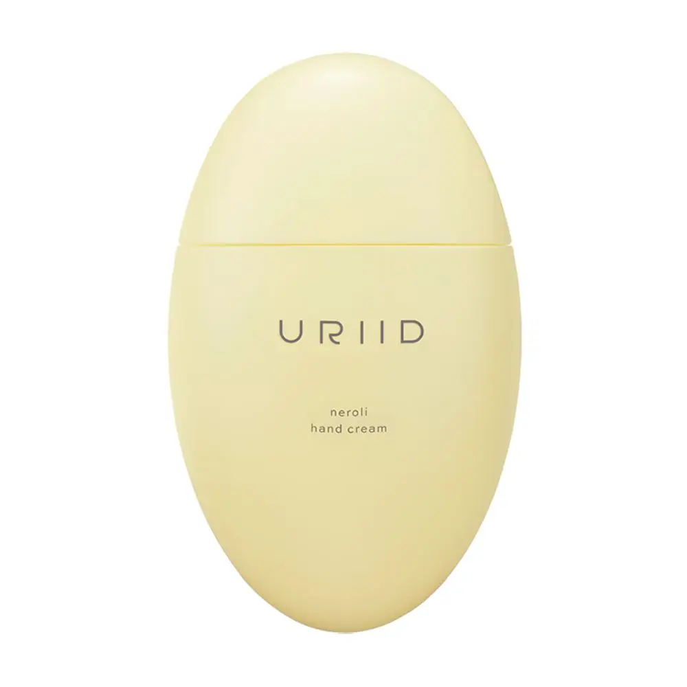 URIID Fragrance Hand Cream 50g / 1.76 oz in 3 Scents: Lemon Basil, Neroli, or Relaxing Rose - 8-Layer Hyaluronic Acid & Shea Butter
