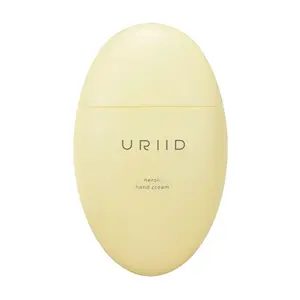 URIID Fragrance Hand Cream 50g / 1.76 oz in 3 Scents: Lemon Basil, Neroli, or Relaxing Rose - 8-Layer Hyaluronic Acid & Shea Butter
