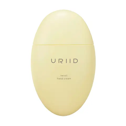 URIID Fragrance Hand Cream 50g / 1.76 oz in 3 Scents: Lemon Basil, Neroli, or Relaxing Rose - 8-Layer Hyaluronic Acid & Shea Butter