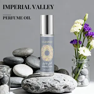 Natural Essential Oil Fresh Scent Rollerball Portable 10ML Woody Oriental Fragrance Unique Aroma Sandalwood & Leather Fragrance Rollerballs