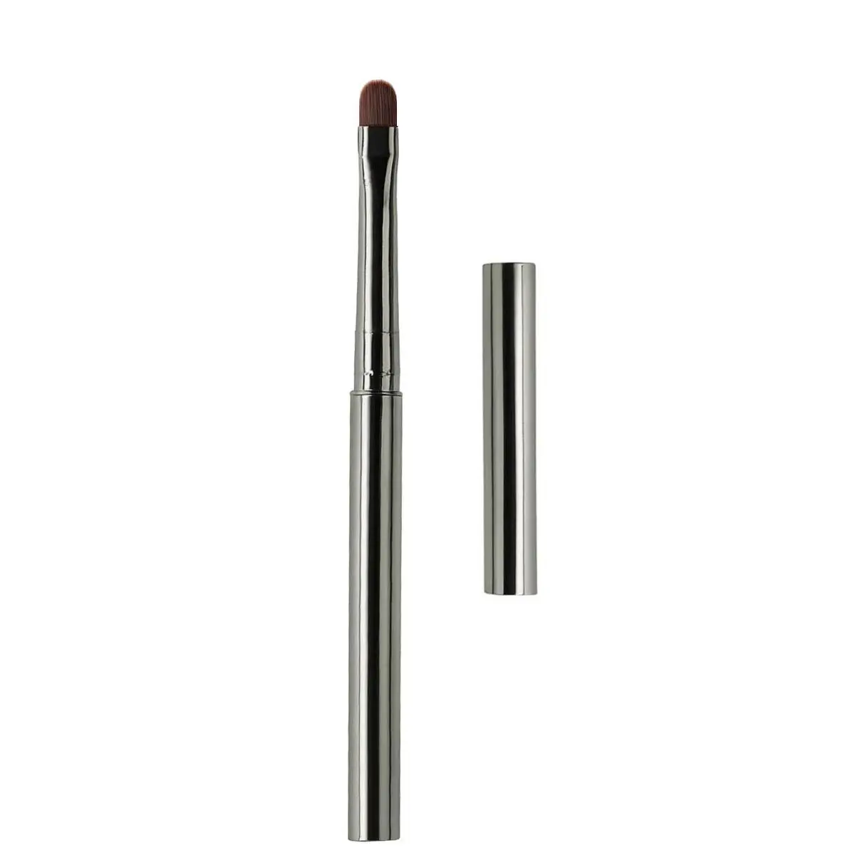 Sculpting Gel Tool – Fine Line Nail Art Brush for Design Nail Polish and Builder Gel – Professional Oval Brush with Metal Handle