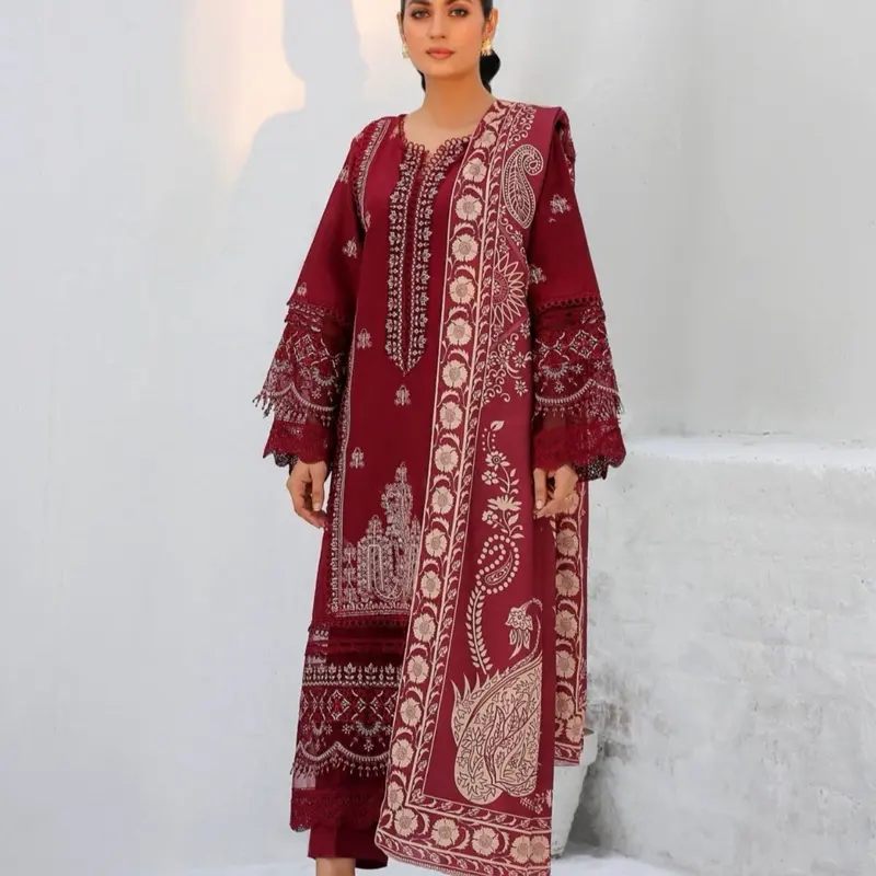 Three piece stitched suit