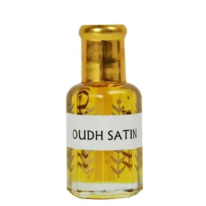 Hijaz Oudh Satin Woody Sweet Fragrance Oil Alcohol-Free Perfume